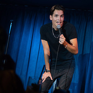 Comedian André De Freitas