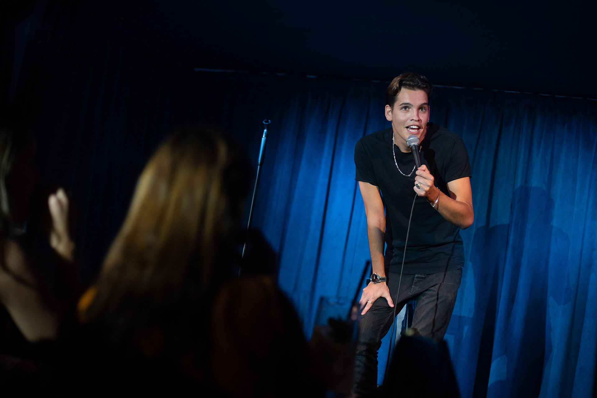 Comedian André De Freitas
