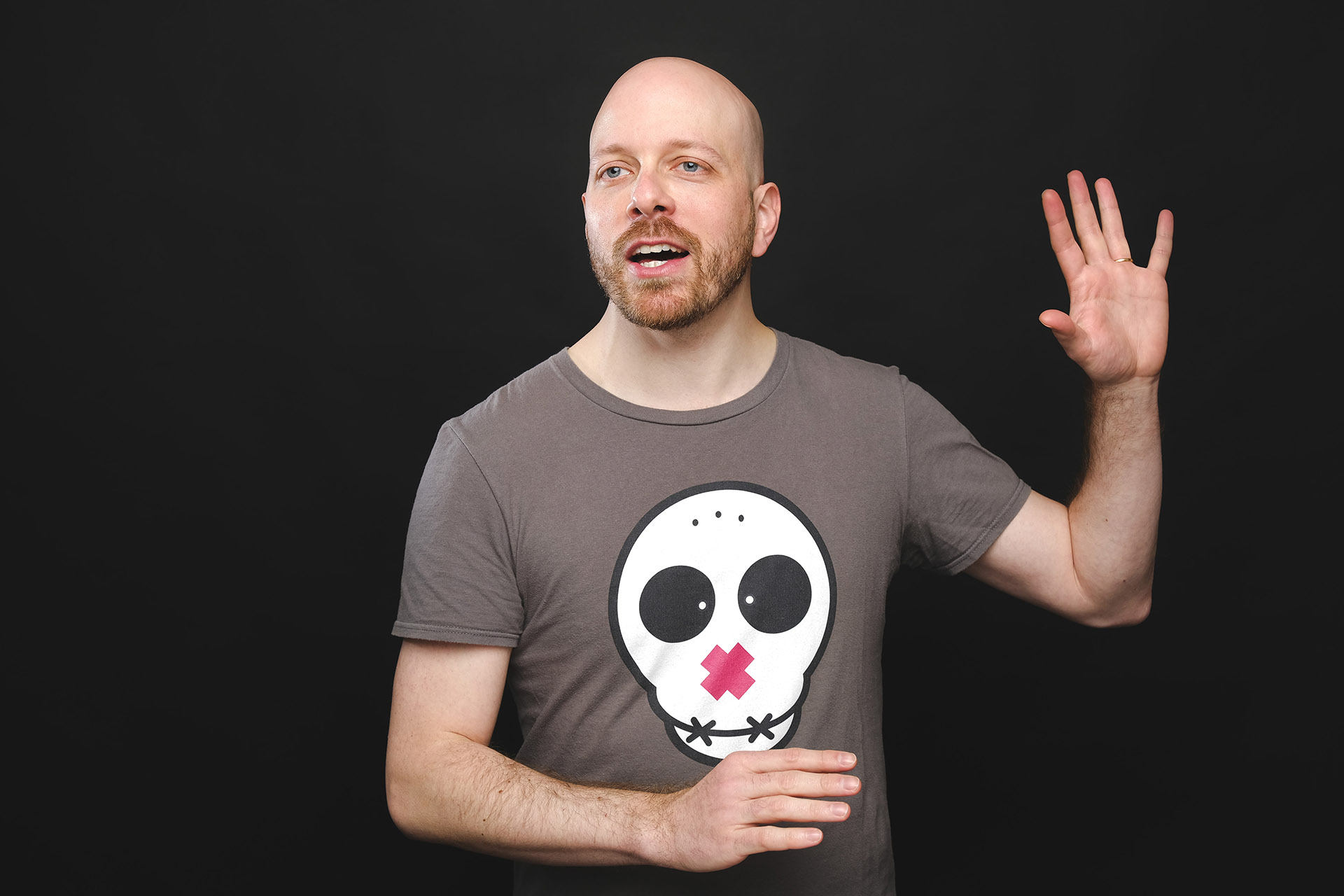 Comedian Luca Cupani