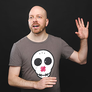 Comedian Luca Cupani