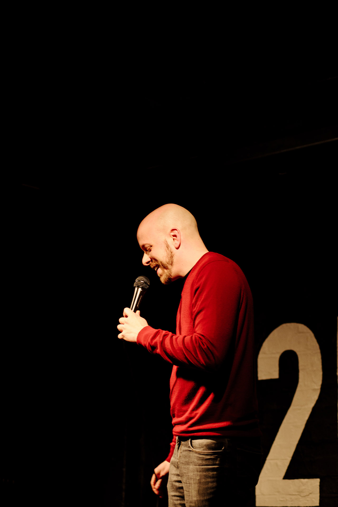 Comedian Luca Cupani