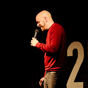 Comedian Luca Cupani
