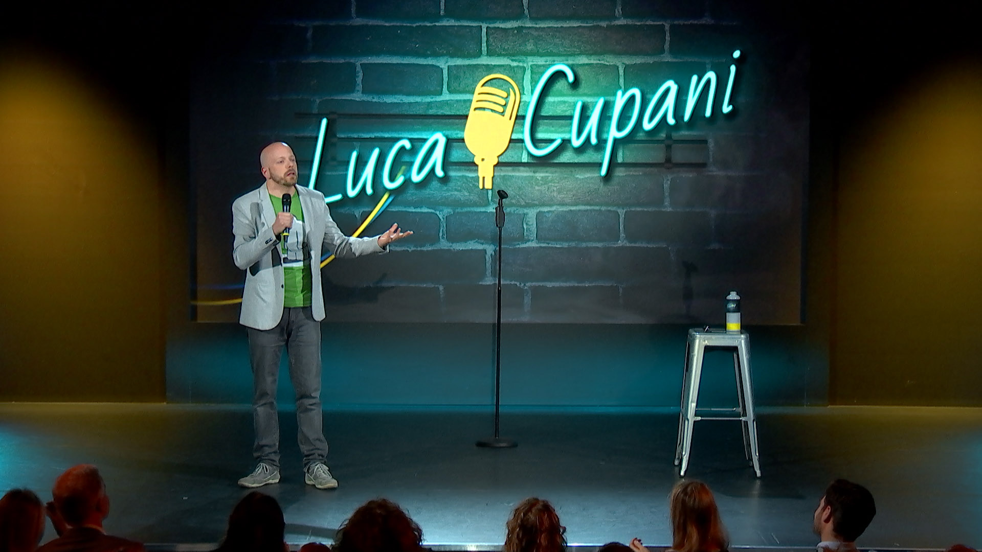 Comedian Luca Cupani