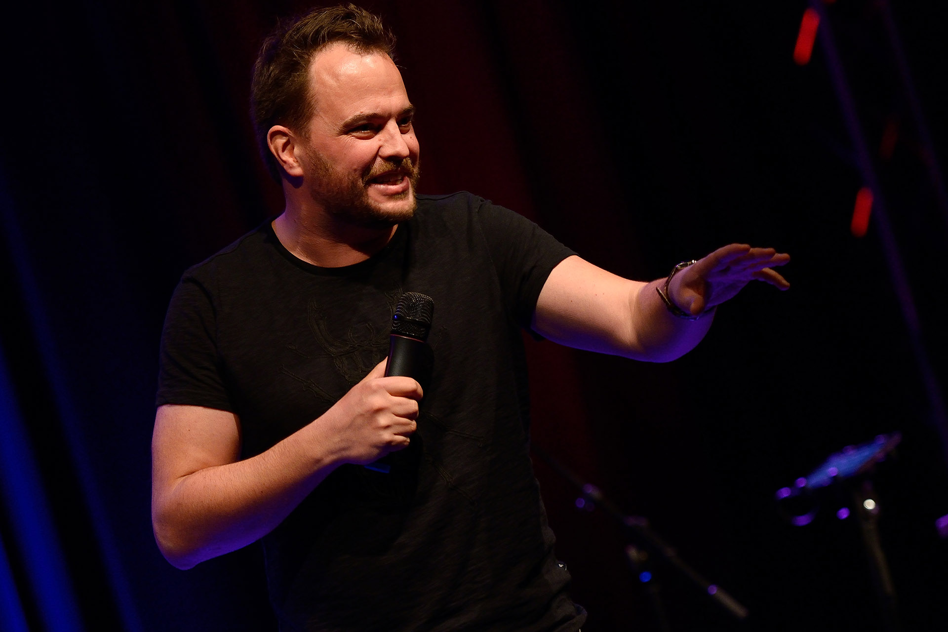 Comedian Paco Erhard